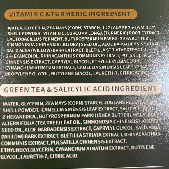 NEW, FACE SCRUB  Set of 4 Assorted Exfoliating/Microdermabrasion Facial Scrubs - Picture 6 of 6